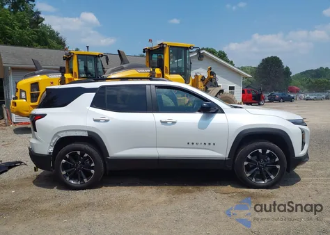 2025 Chevrolet Equinox Awd Rs z USA, uszkodzony, nr VIN 3GNAXTEG0SL172999